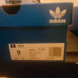 Adidas Nizza Black & White Size 9M